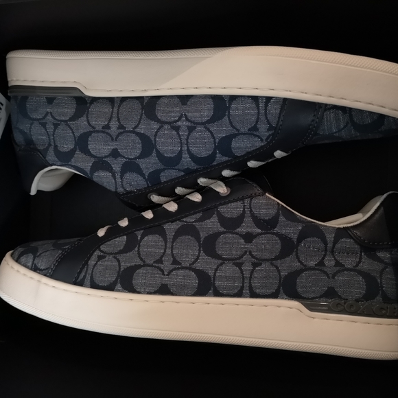 BNIB Coach Sneakers Denim - Picture 4 of 5